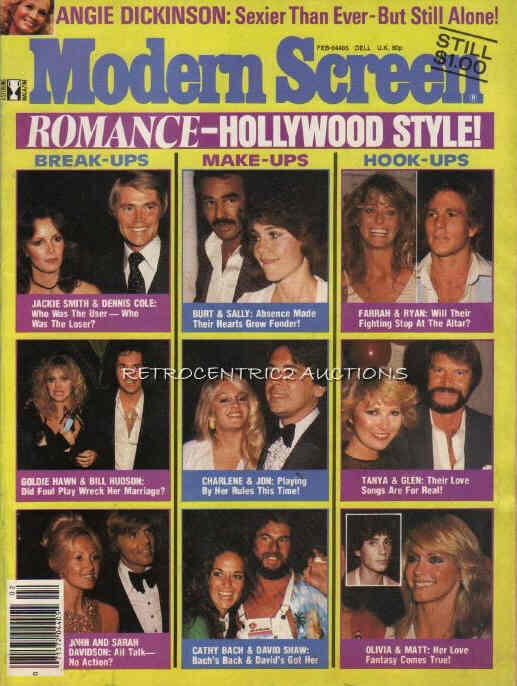 MODERN SCREEN magazine side cover Issue 603 February 1981